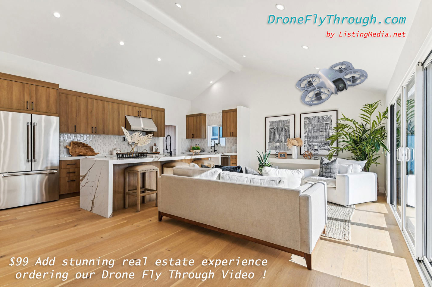 Drone Fly Through Real Estate